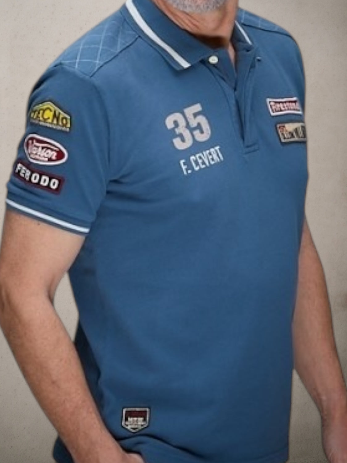 Cevert 1970 light blue Polo