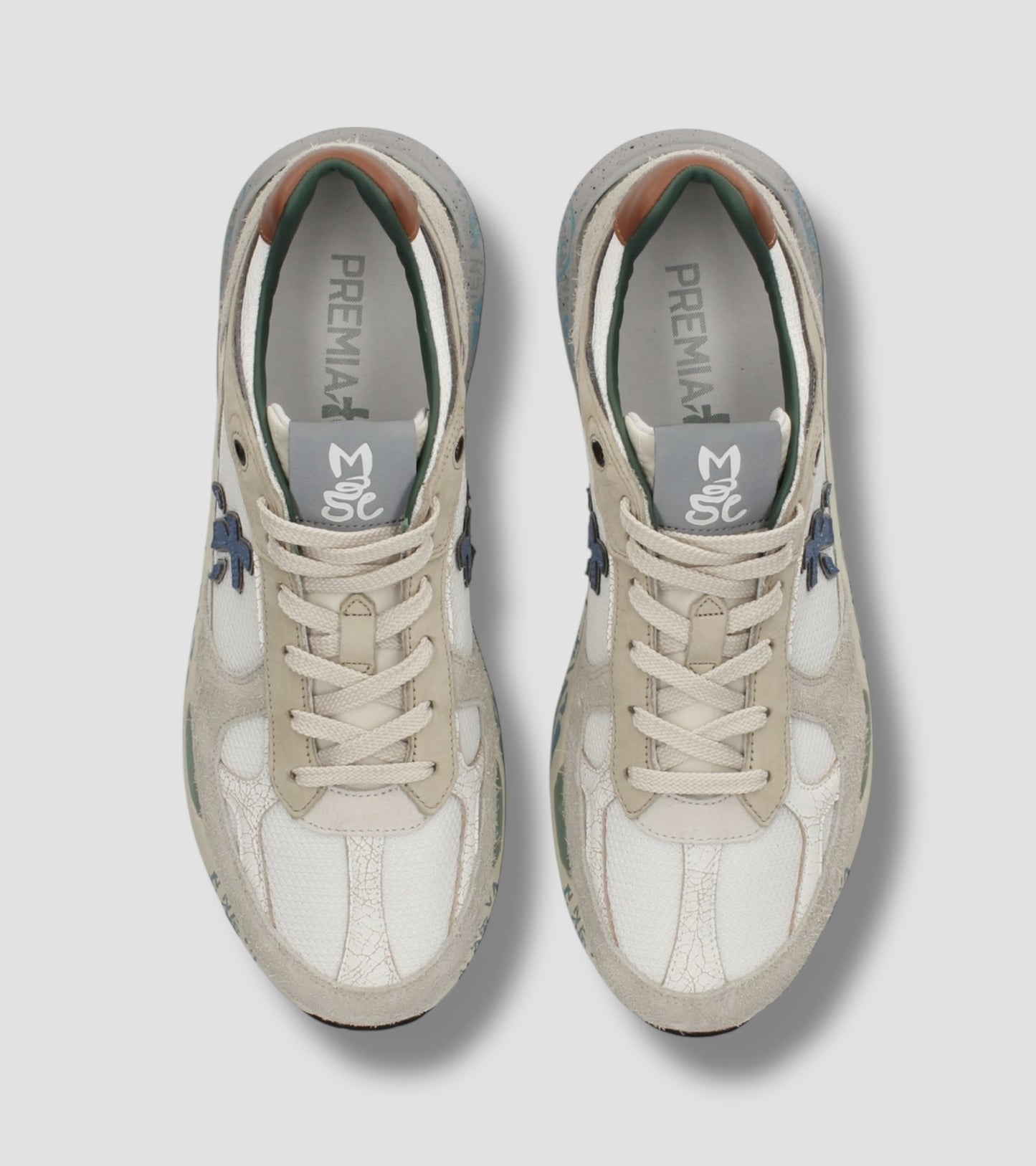 Sneakers Mase25 8110 White Grey - Vaturi