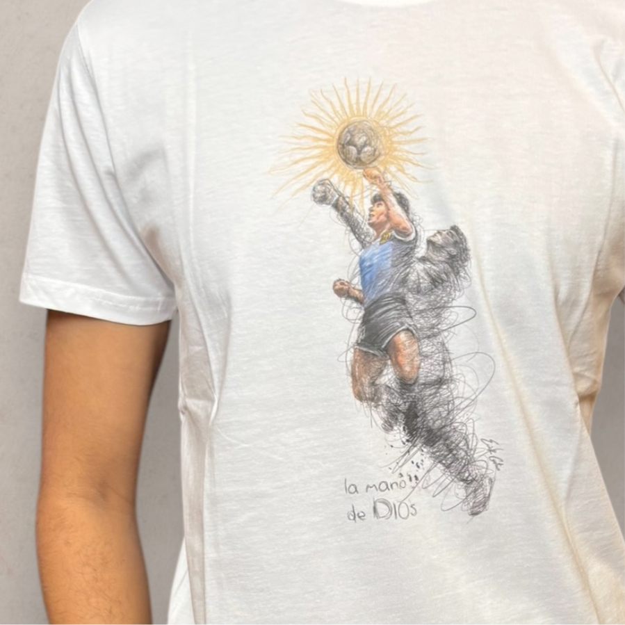 T-shirt La Mano de Dios - Vaturi