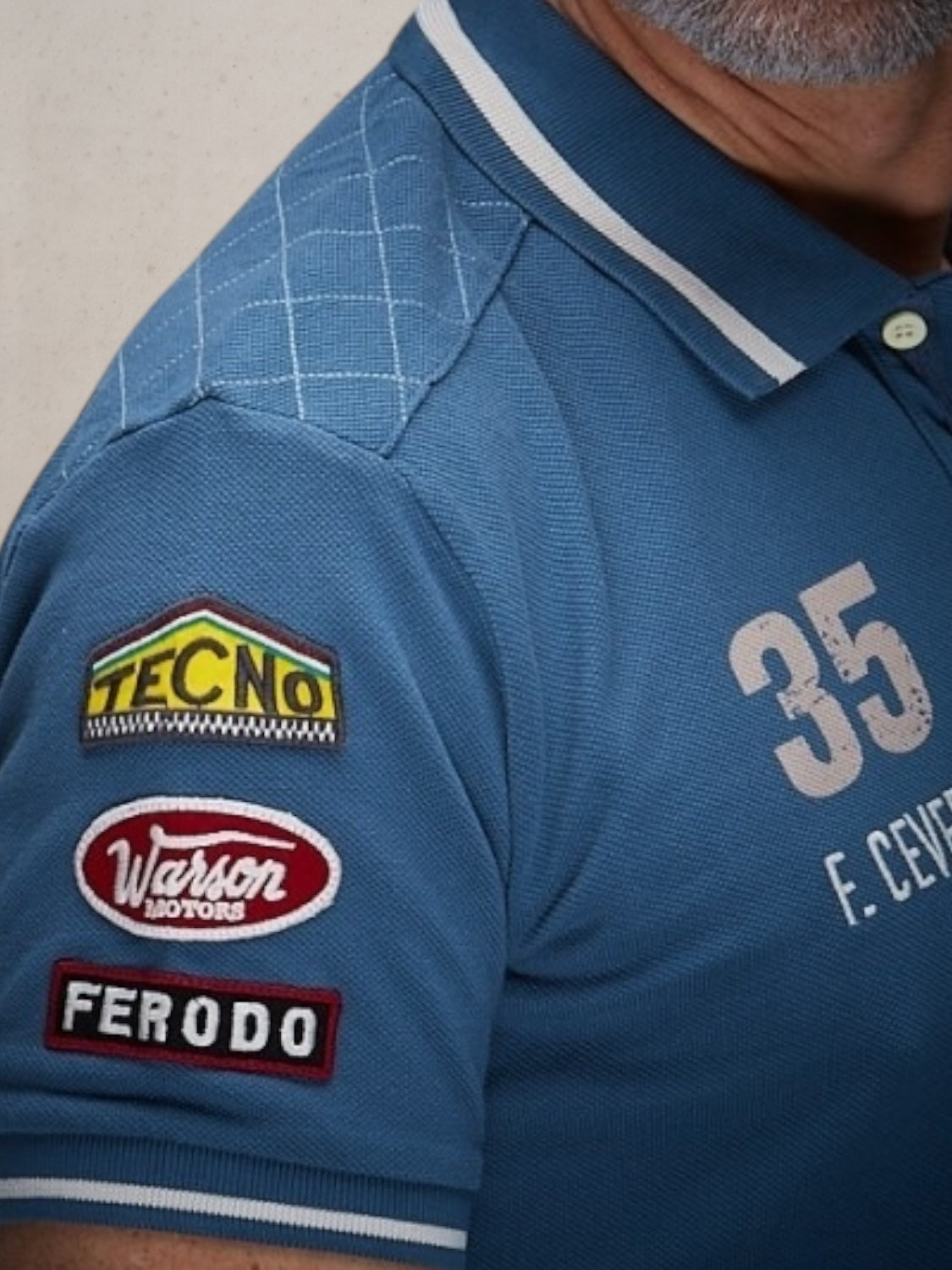Cevert 1970 light blue Polo