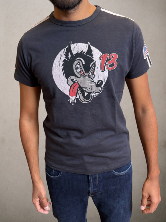 Wolf 13 Black Carbone T-Shirt