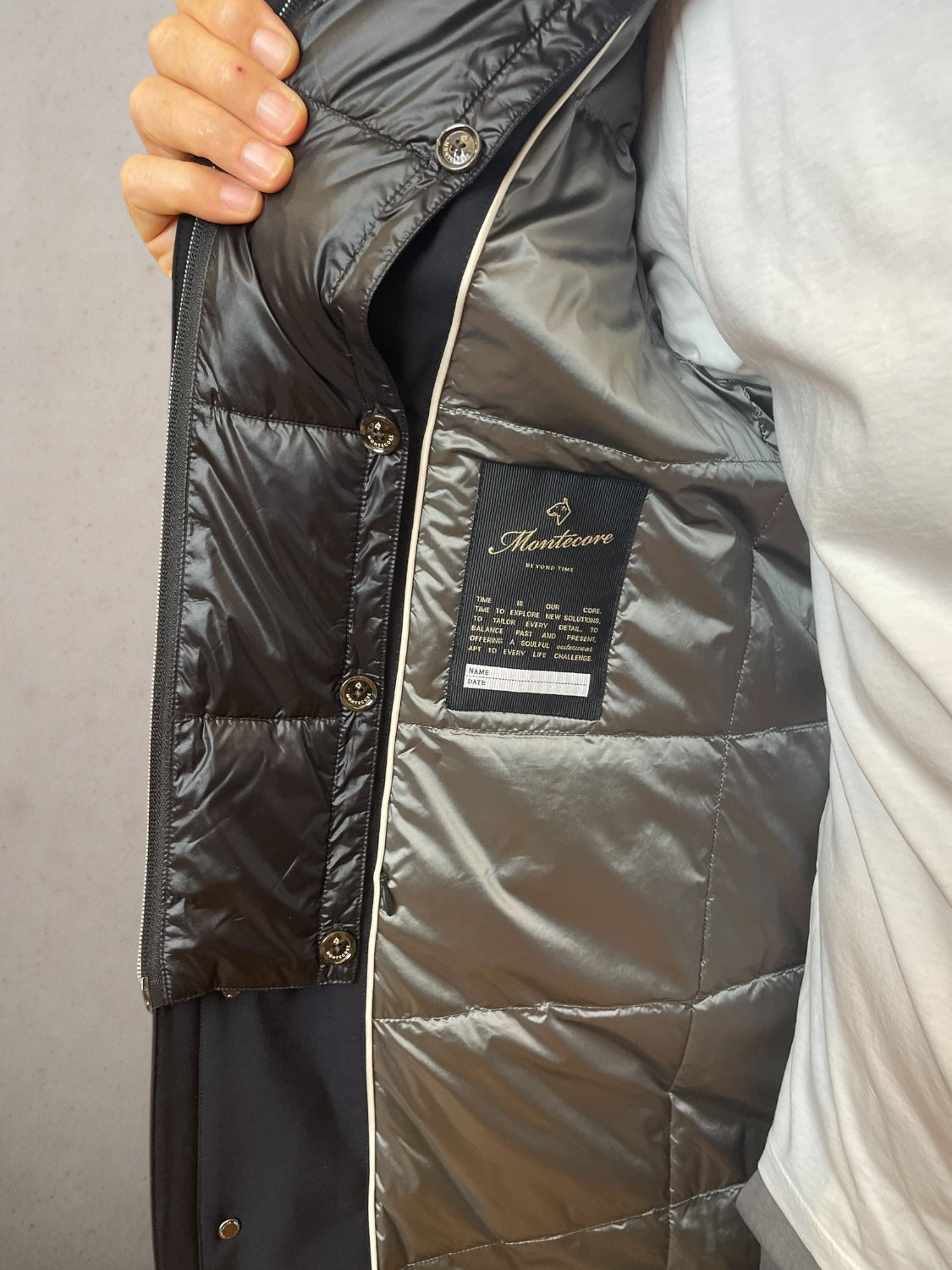 Light Down Padded Coat