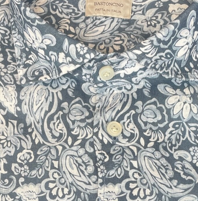 Cotton Shirt Ravy Navy - Vaturi