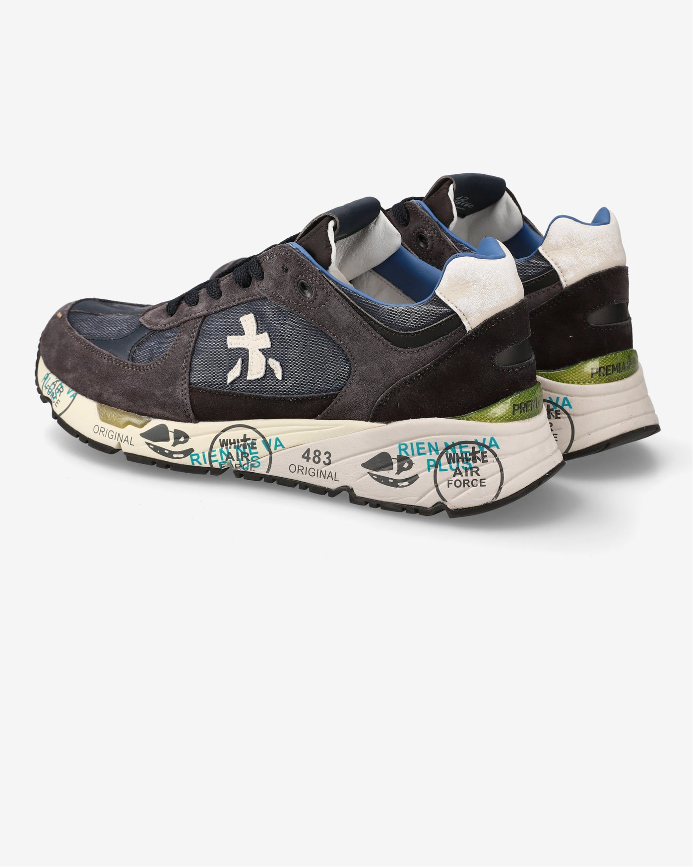 Sneakers Mase 7819 Dark Blue/Dark Brown