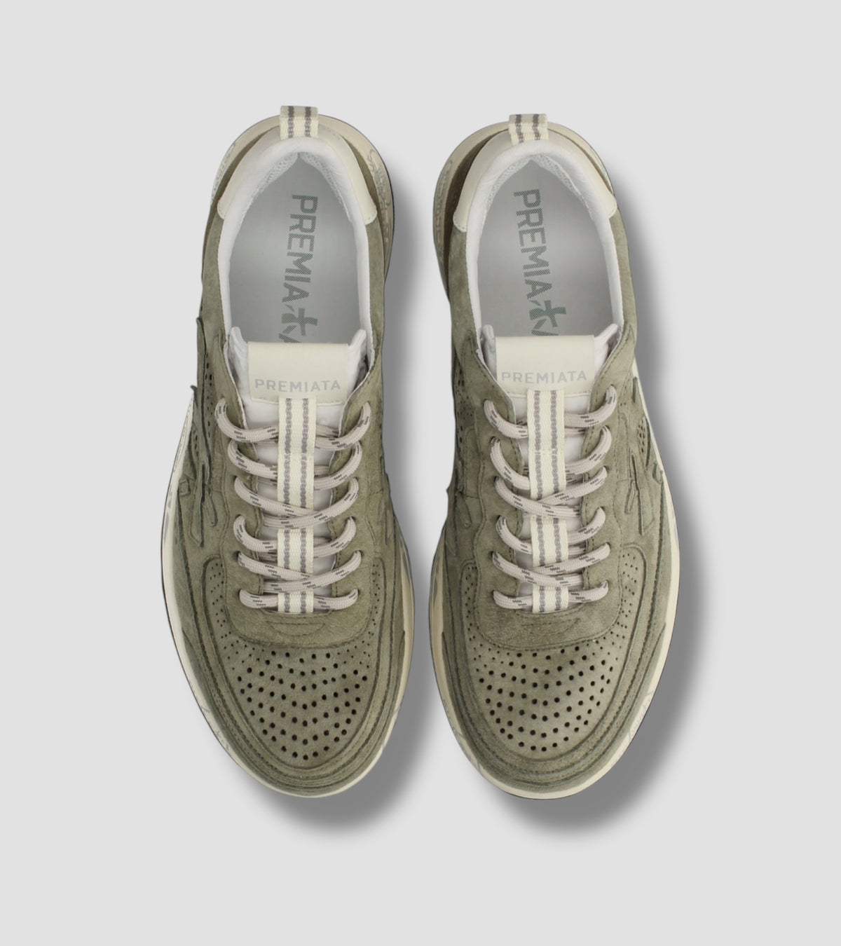 Sneakers Nous 8290 Sage Green - Vaturi