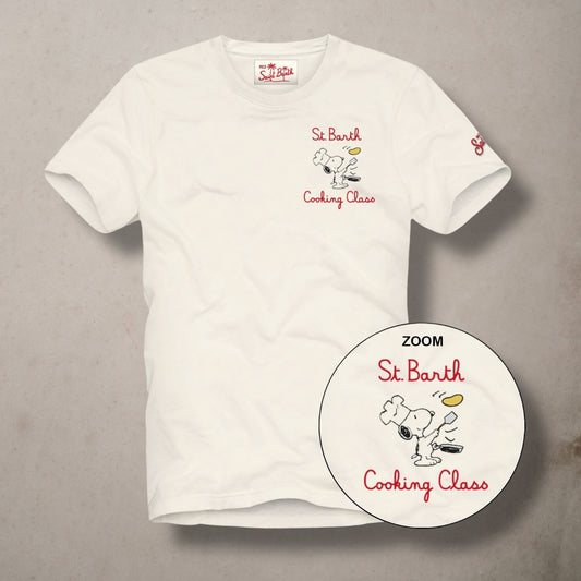 T-shirt Boy Snoopy Cooking Class