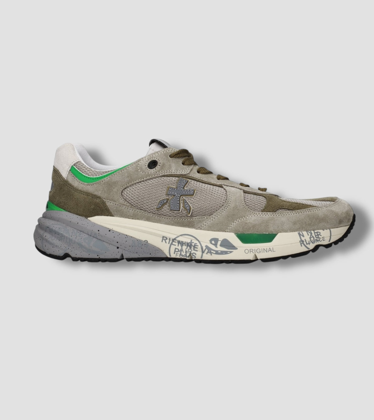 Sneakers Mase 8022 Sage Green - Vaturi