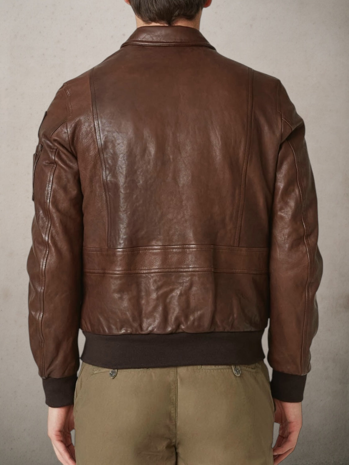 Pilot Leather Jacket - Vaturi