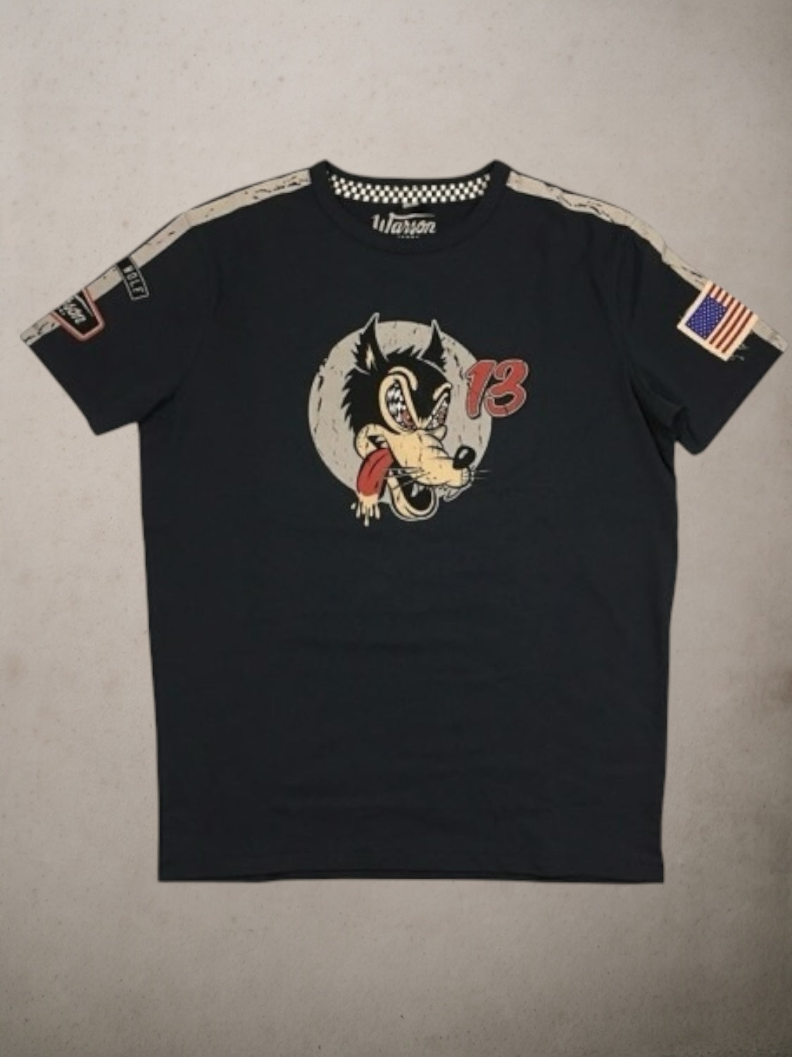 Wolf 13 Black Carbone T-Shirt