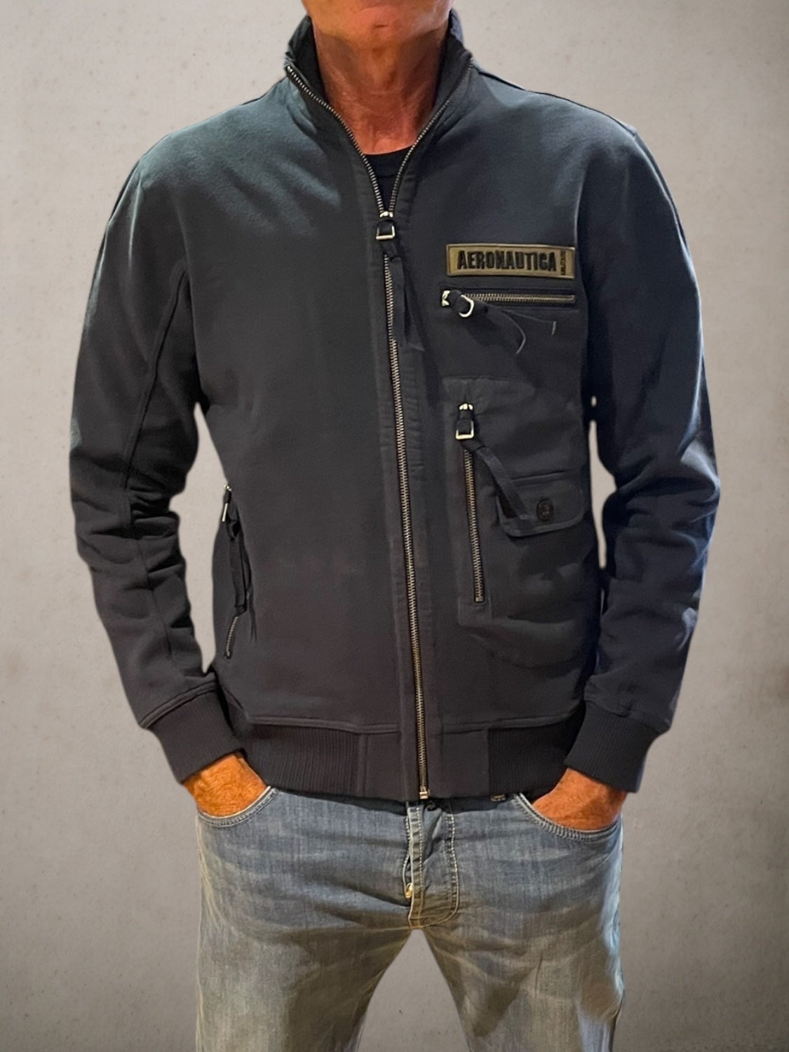 Interlock Sweatshirt Navy