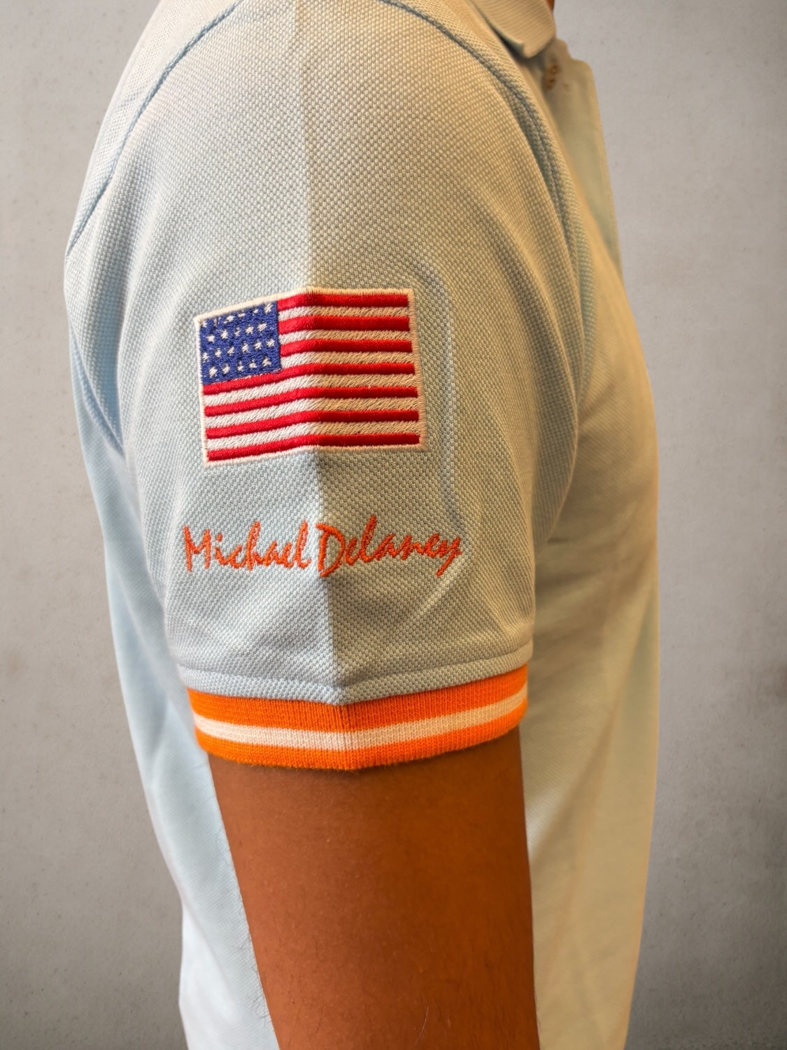 Michael Delaney Stripes Polo