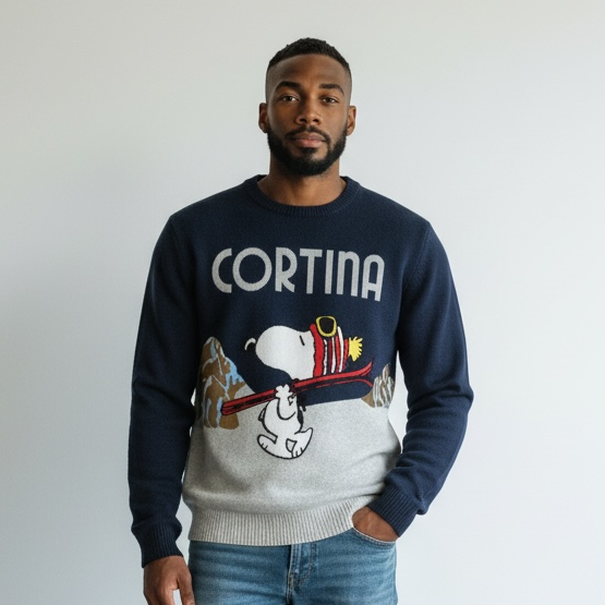 Crewneck Snoopy Cortina - Vaturi