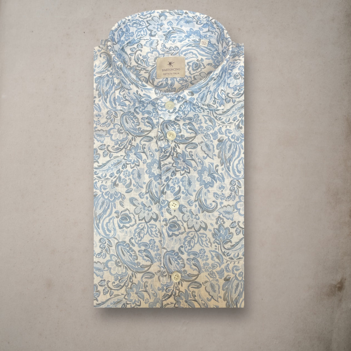 Cotton Shirt Liam Navy - Vaturi