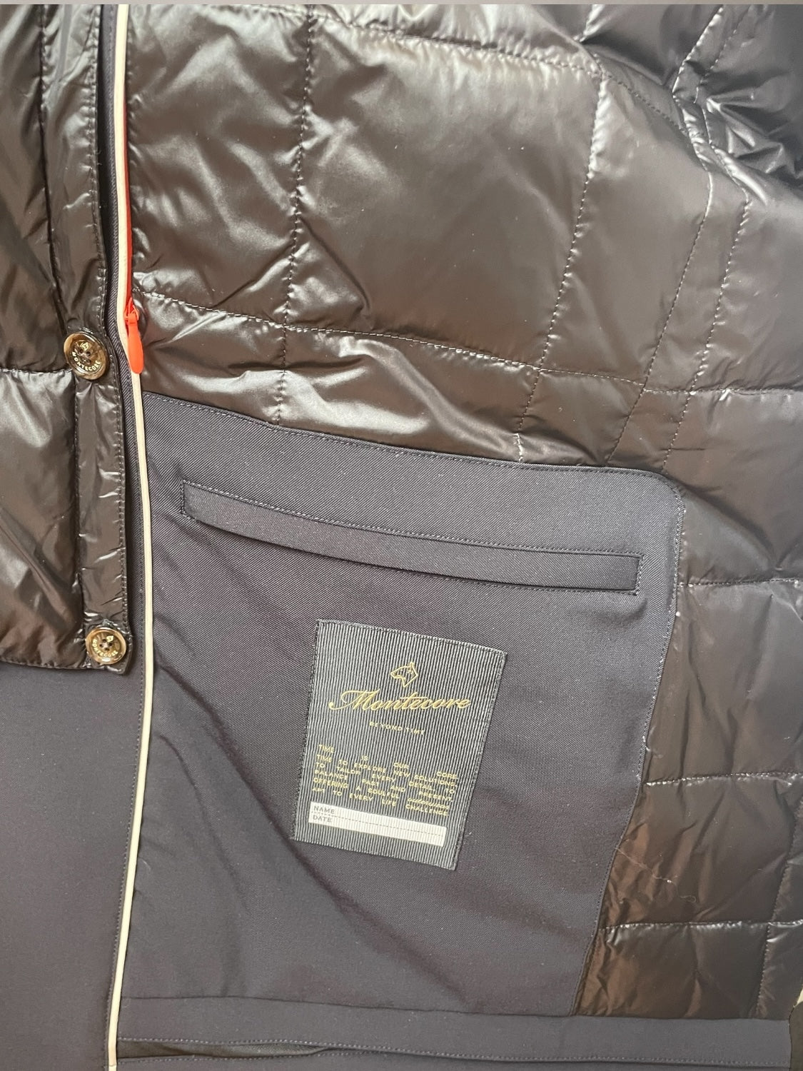 Double-breasted Jacket Padded With Light Down