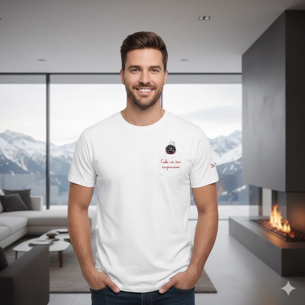 T-Shirt Expensive Watch - Vaturi