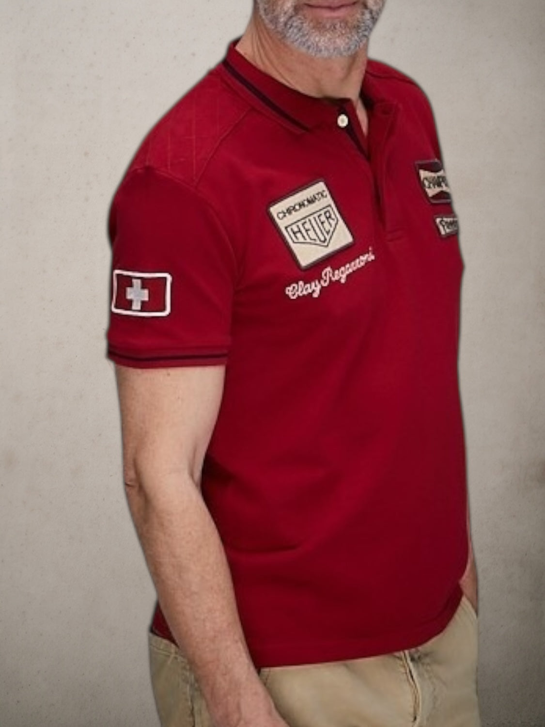 Regazzoni Monza 1970 Red Polo