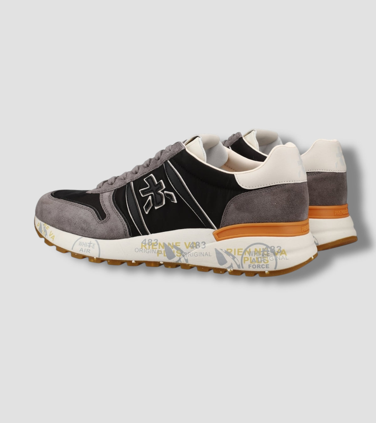 Sneakers Lander 7207 Grey Black - Vaturi