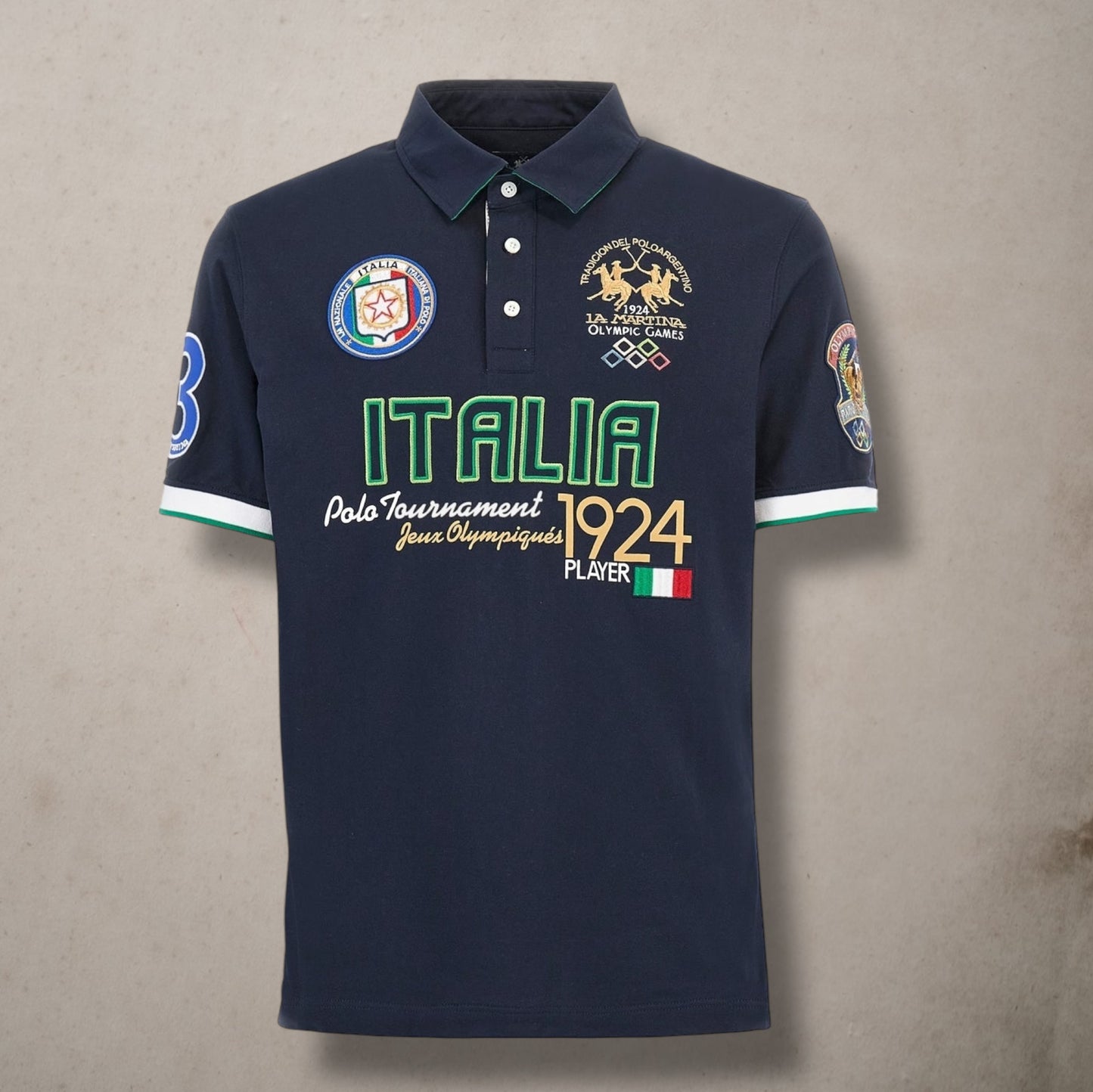 Polo in Strech Pique With Regular Fit - Armand