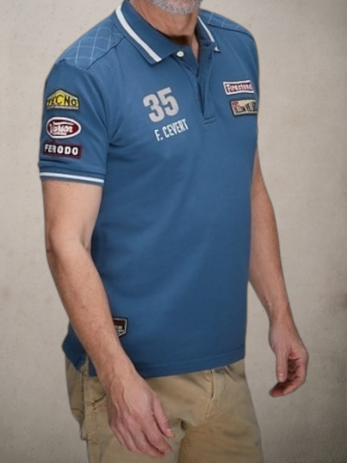Cevert 1970 light blue Polo