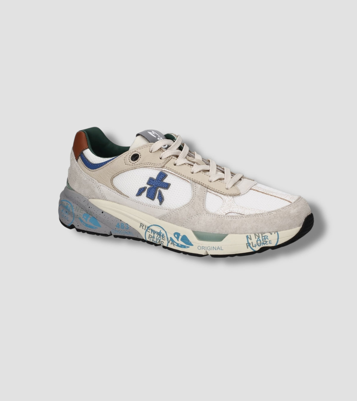 Sneakers Mase25 8110 White Grey - Vaturi