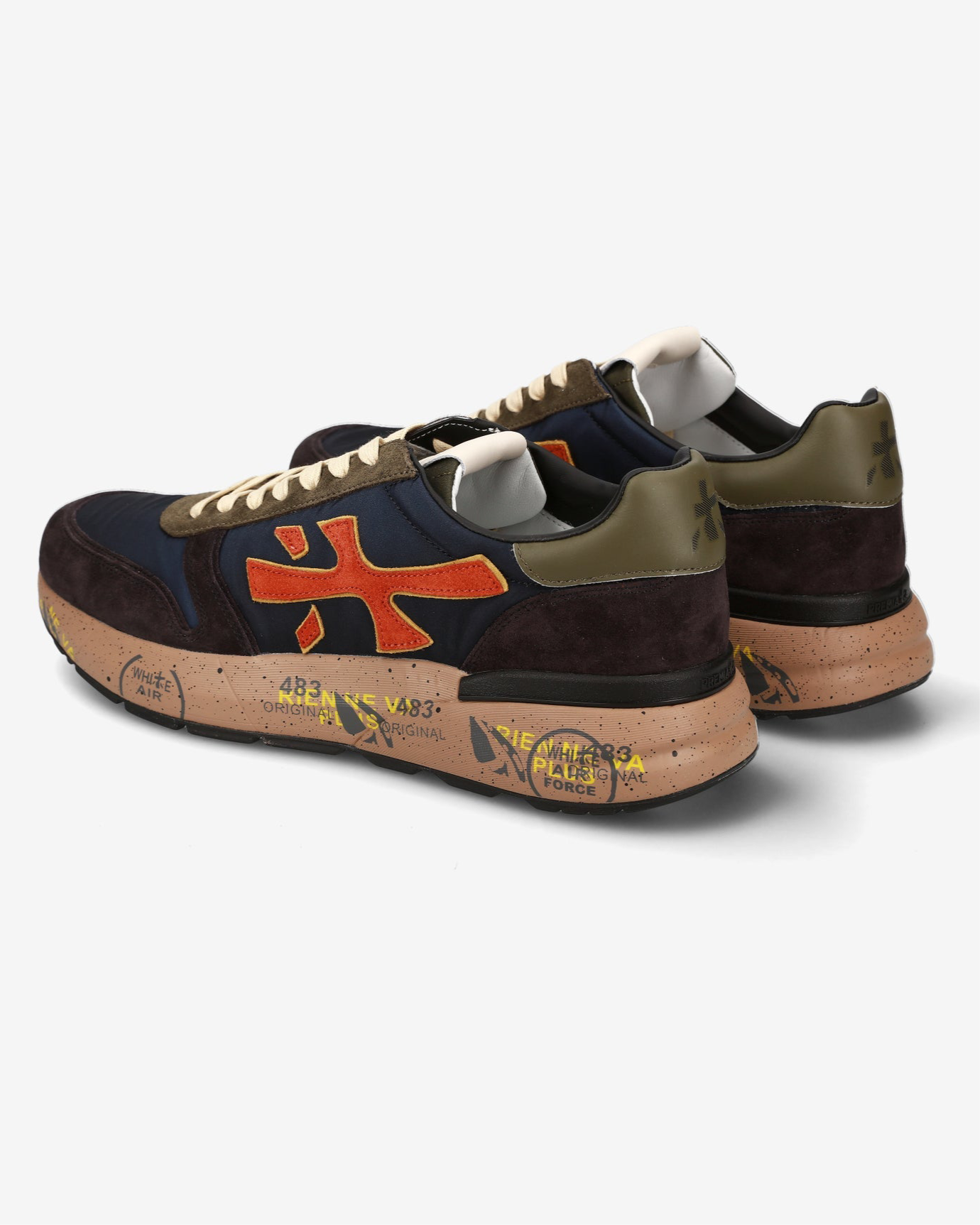 Sneakers Mick 7721 Dark Blue/Dark Brown
