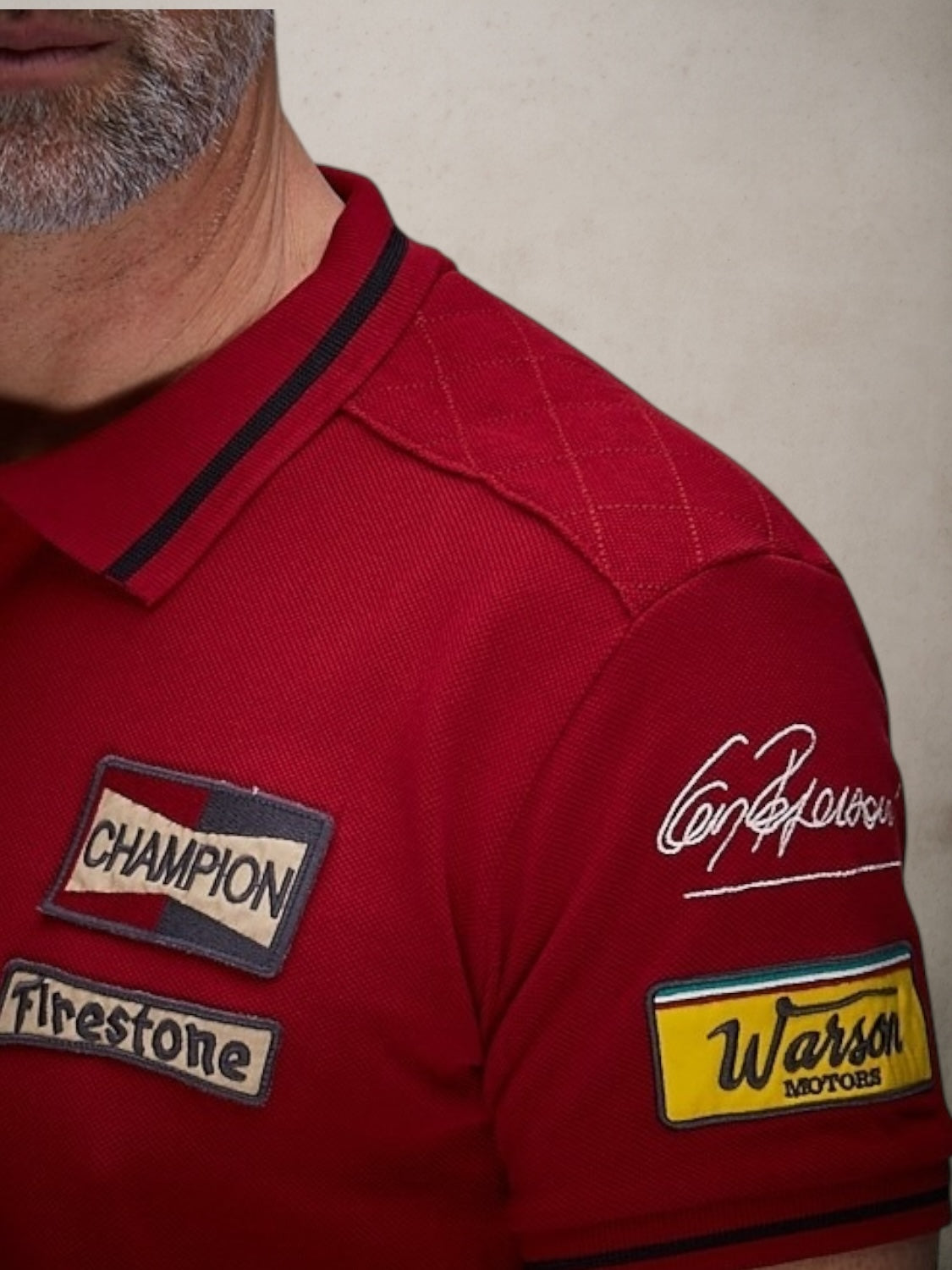 Regazzoni Monza 1970 Red Polo