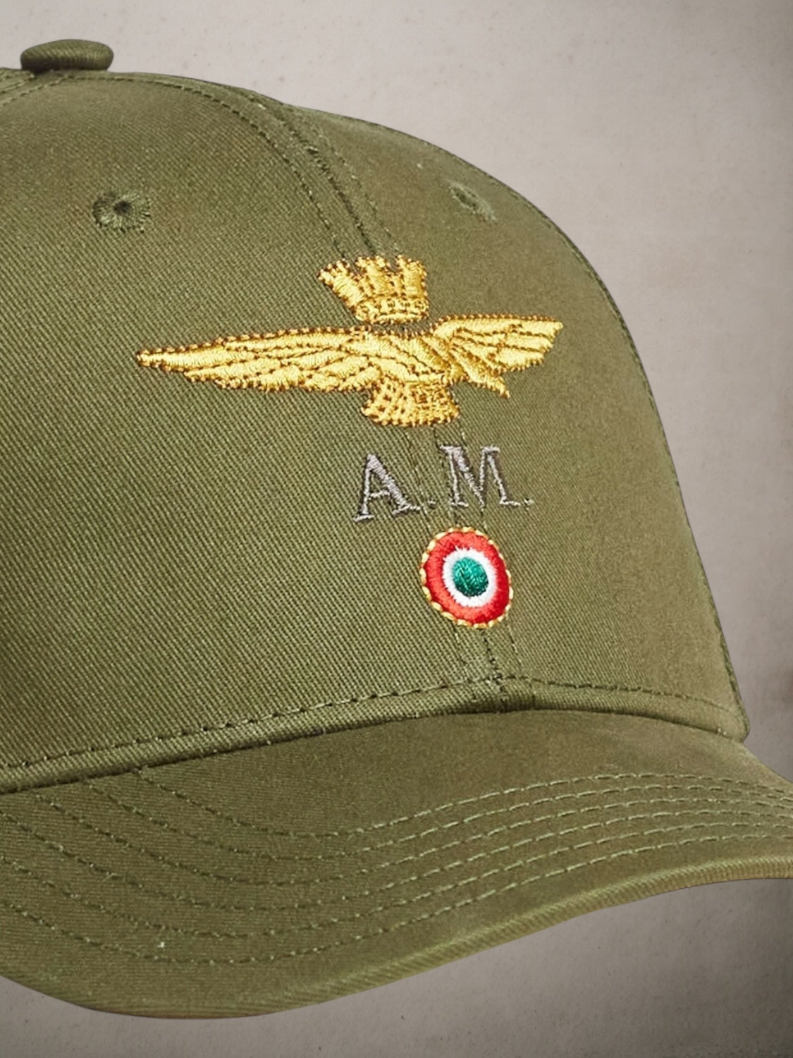 Green Cotton Hat Aquila Turrita