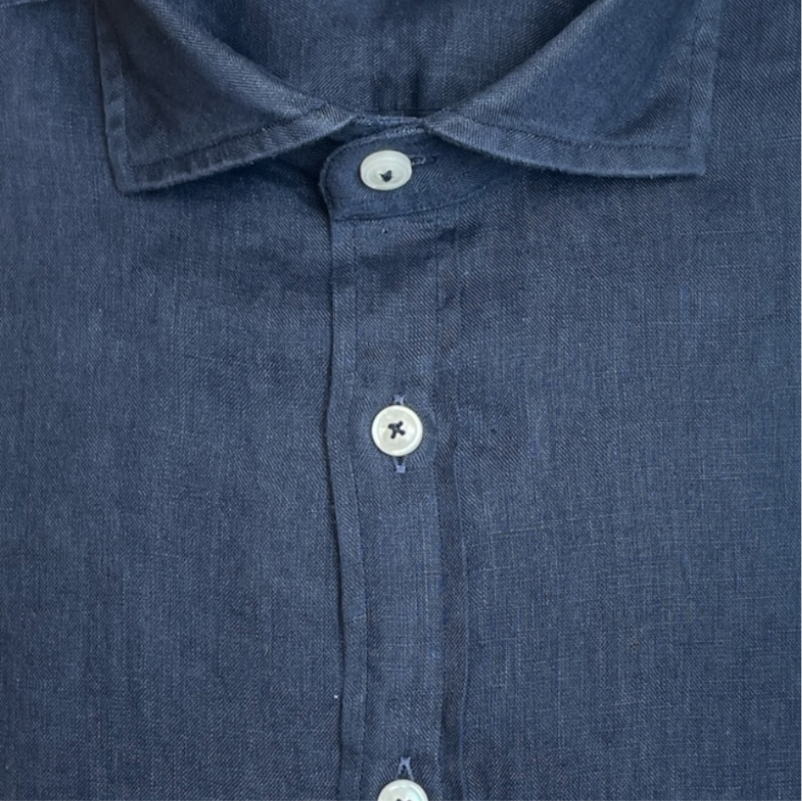 Shir Navy Linen - Vaturi