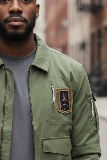 Iconic Jacket Frecce Lichen Green - Vaturi