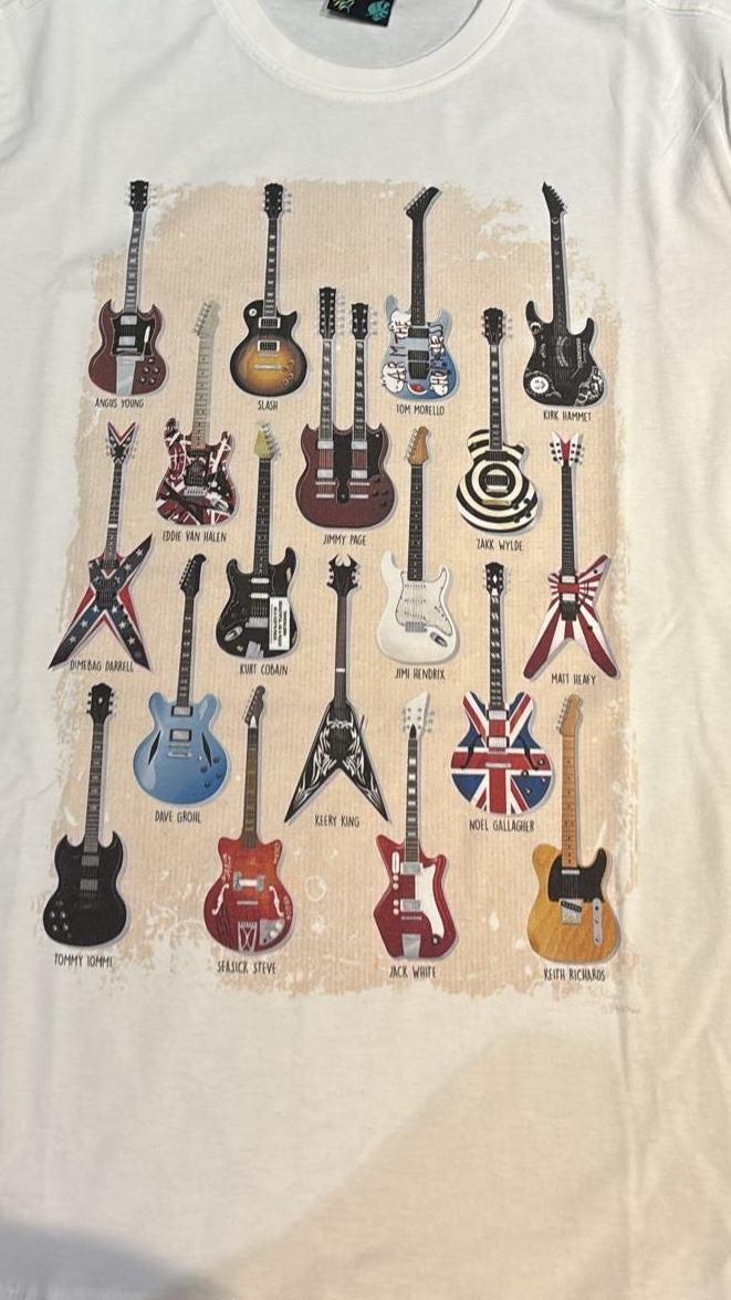 T-shirt Guitars - Vaturi