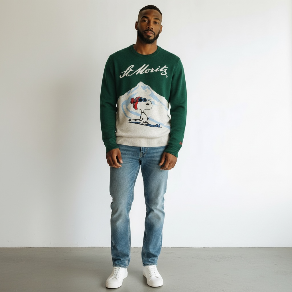 Crewneck Moritz Snoopy Ski