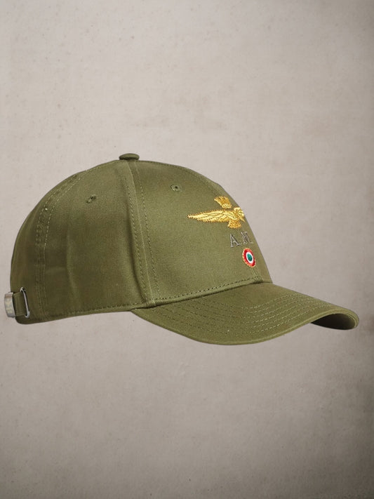 Green Cotton Hat Aquila Turrita