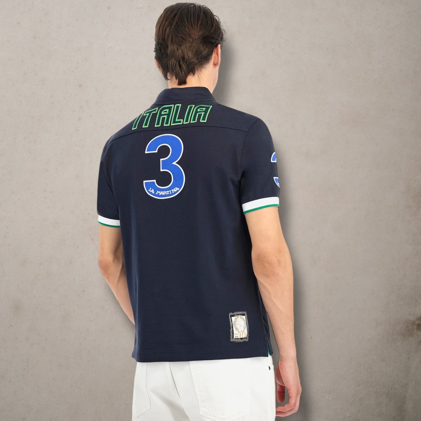 Polo in Strech Pique With Regular Fit - Armand