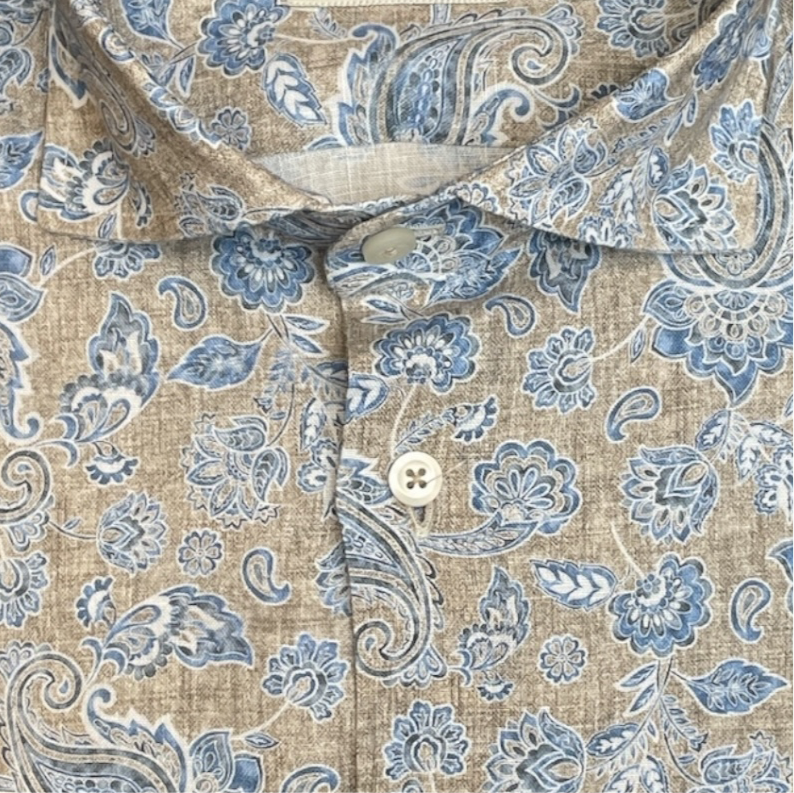 Camicia Cashmere Flowersn
