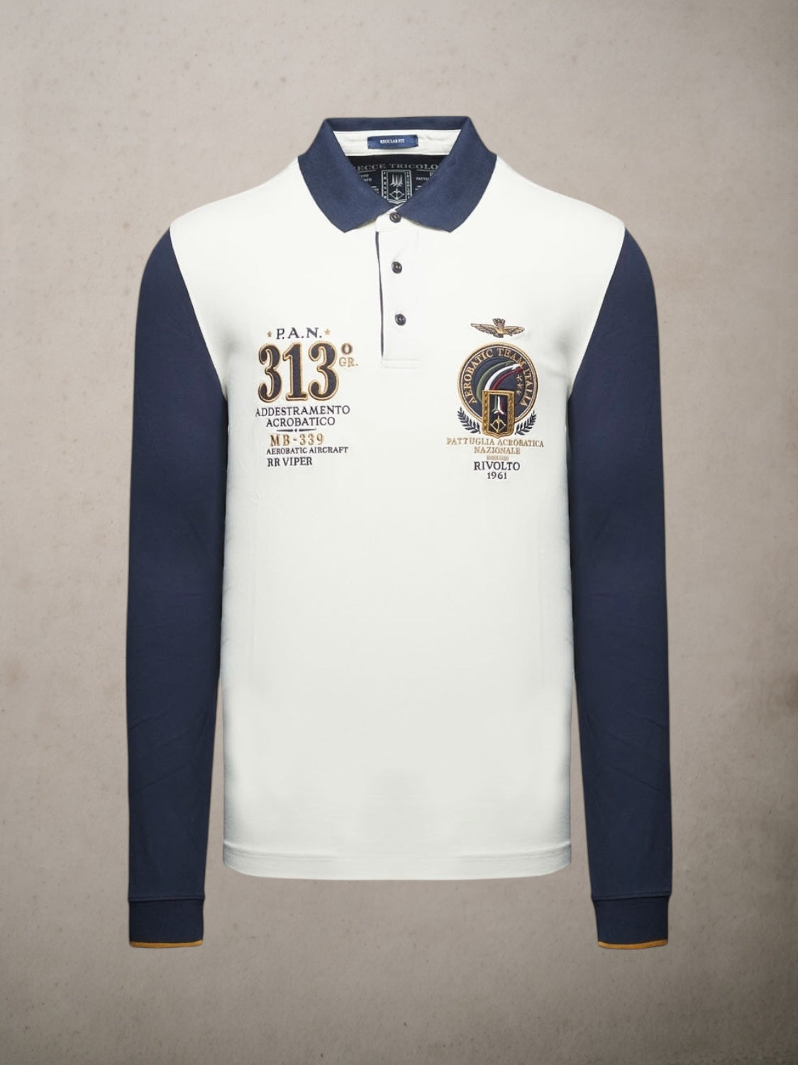 313 Embroidered Frecce Tricolori polo shirt
