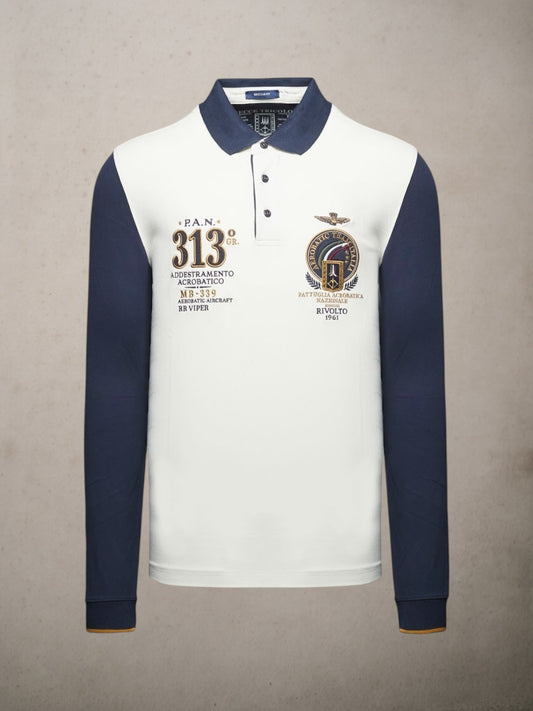 313 Embroidered Frecce Tricolori polo shirt