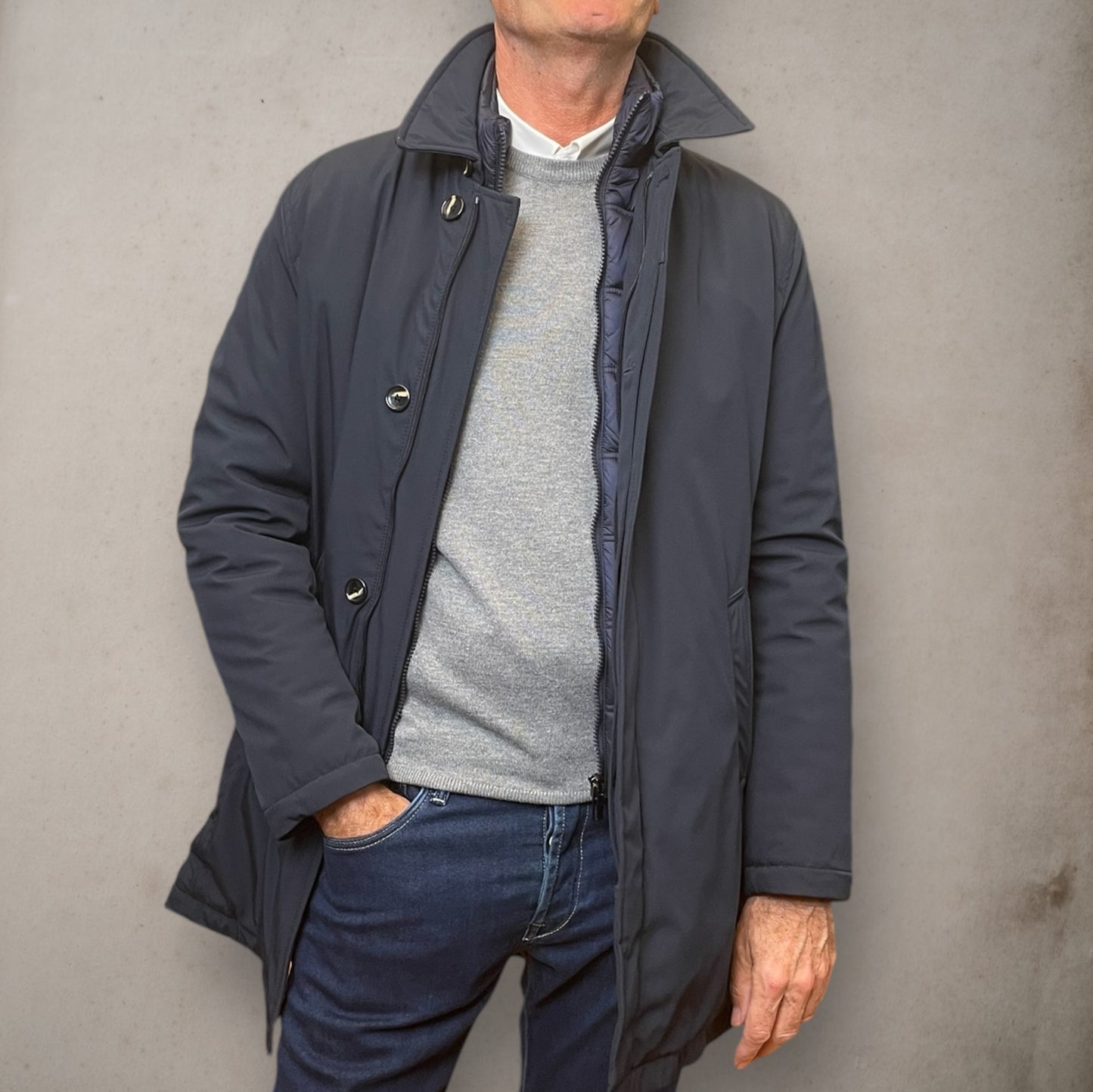 Morning Coat Navy Detachble Bottoms Eli