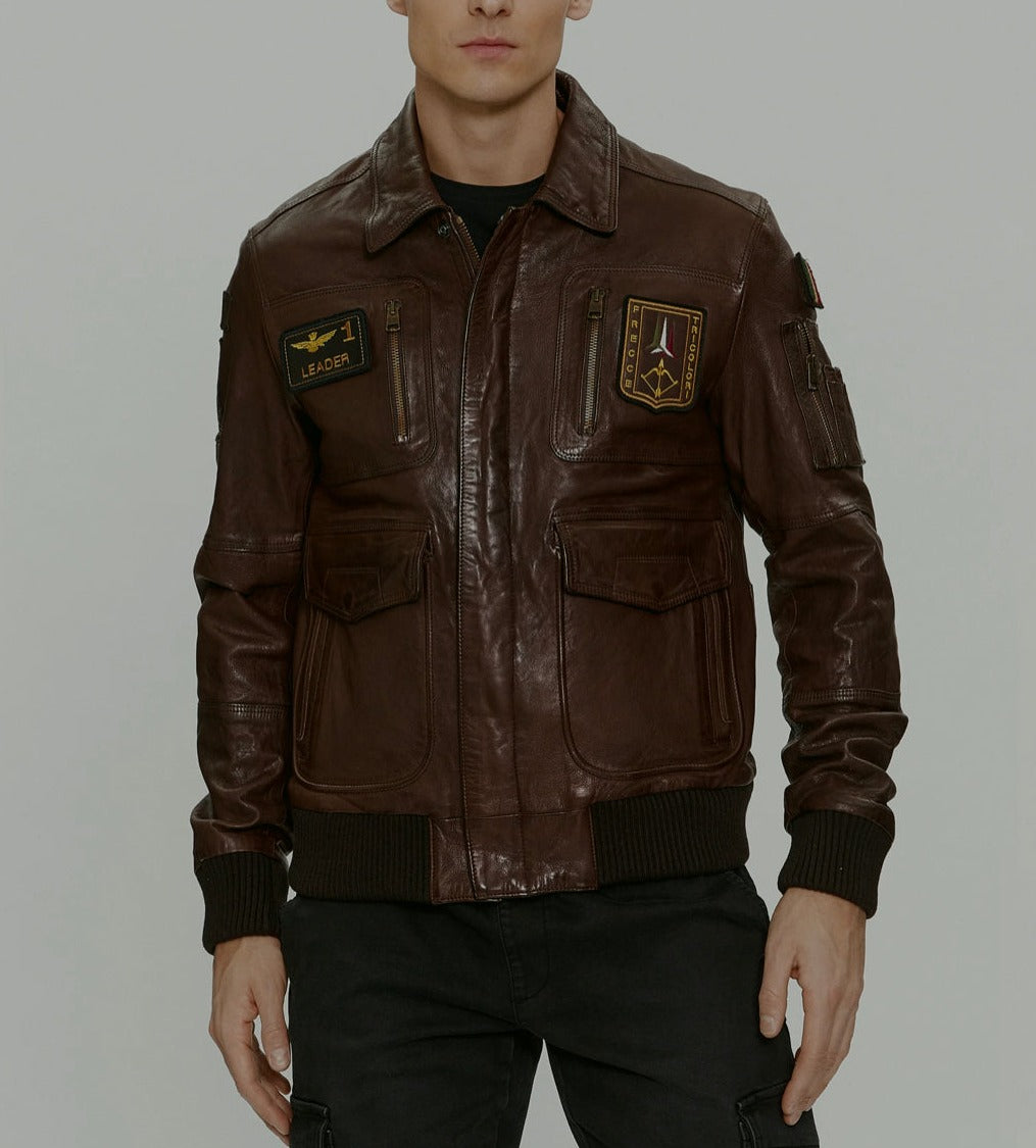 Pilot Leather Jacket Lux - Vaturi