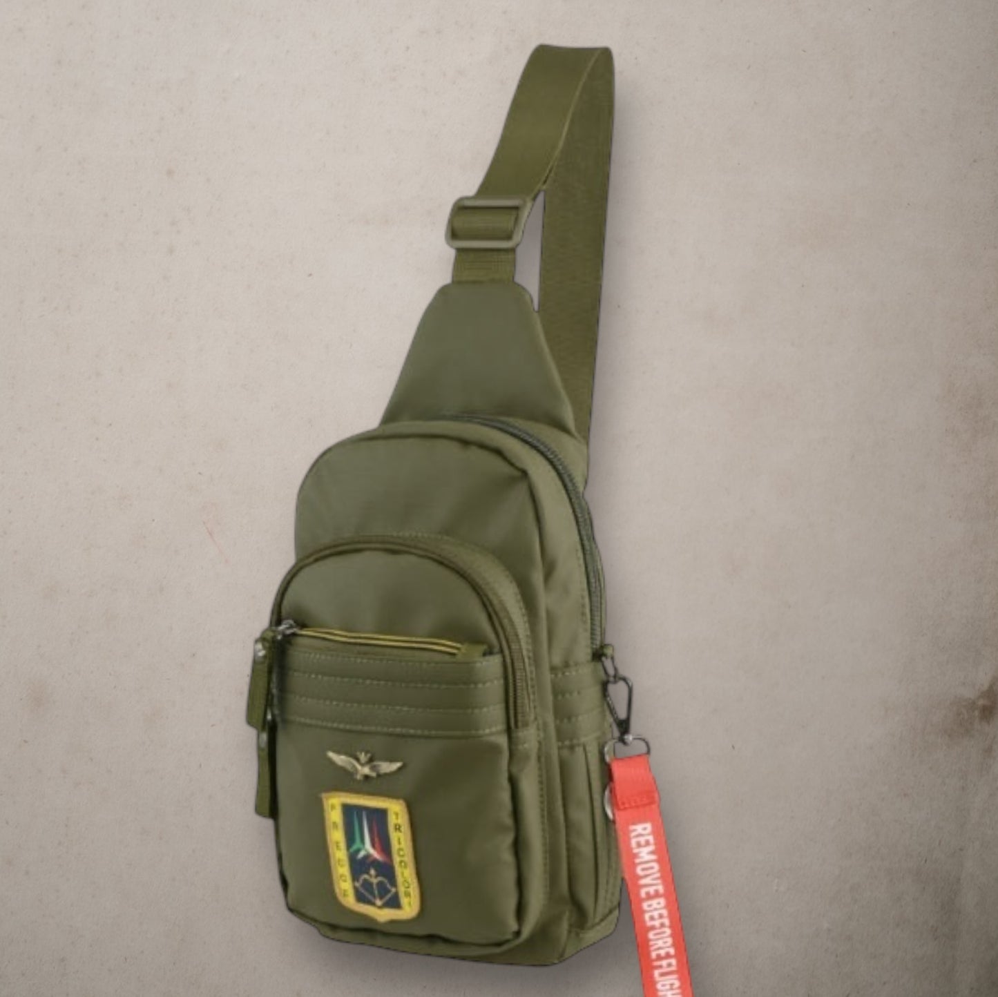 Zaino Monospalla Frecce Verde