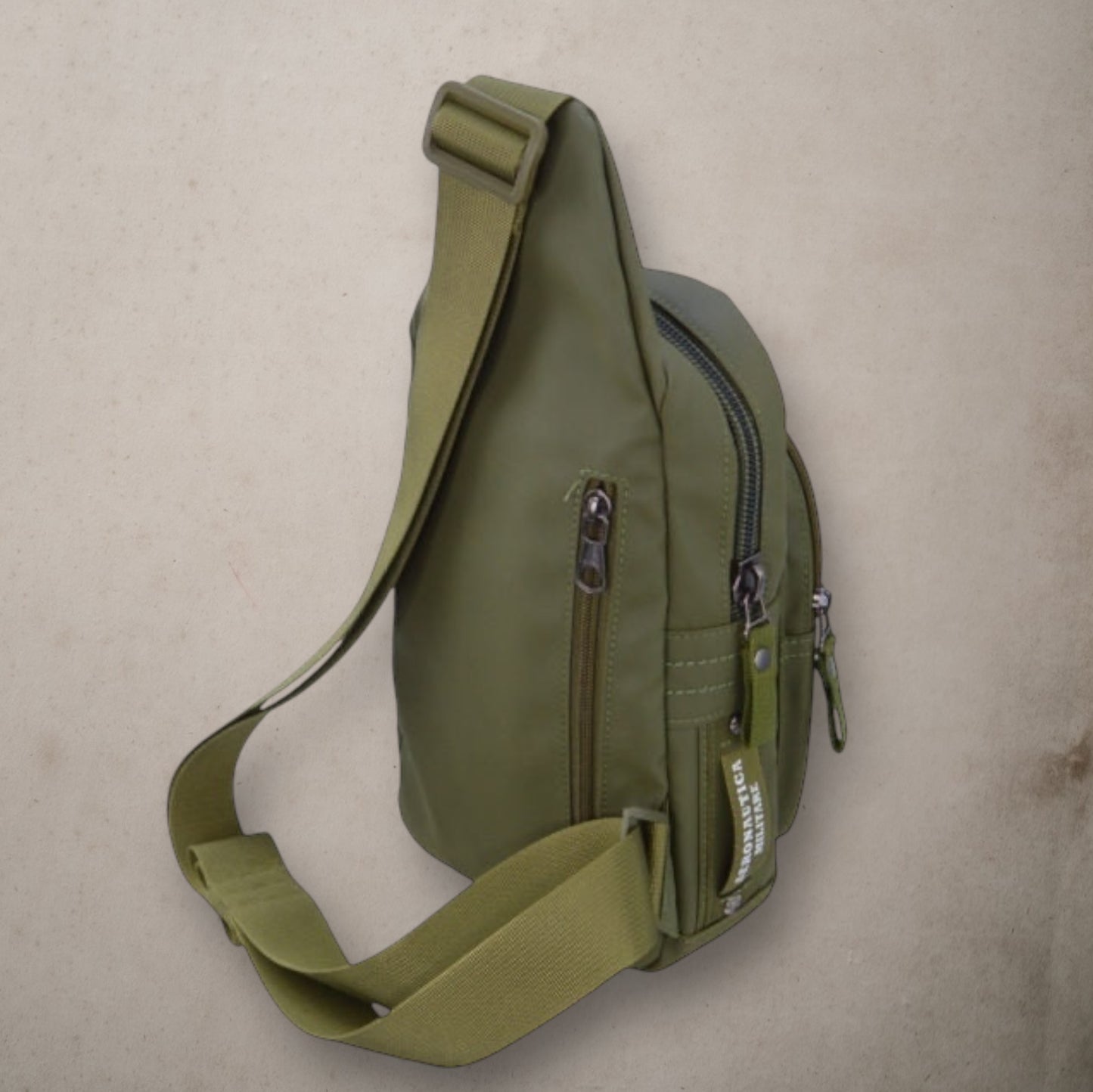 Zaino Monospalla Frecce Verde