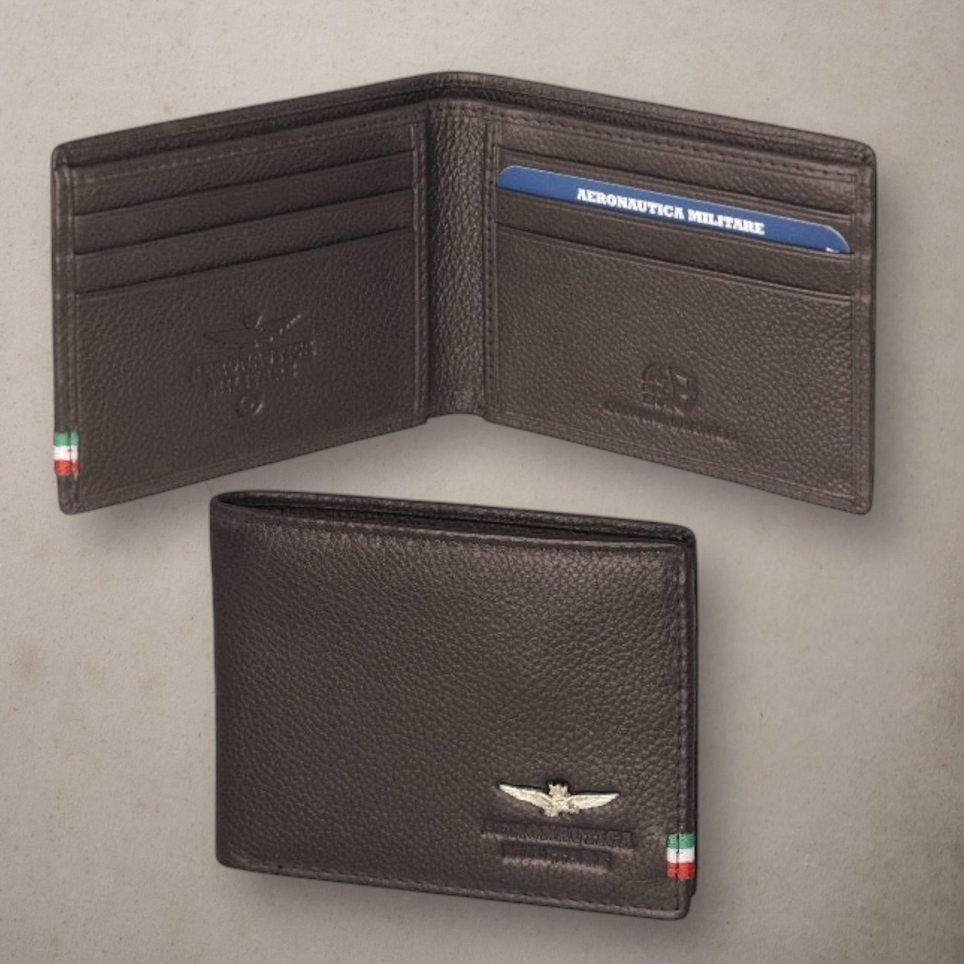 Aeronautica  Brown Wallet - Vaturi