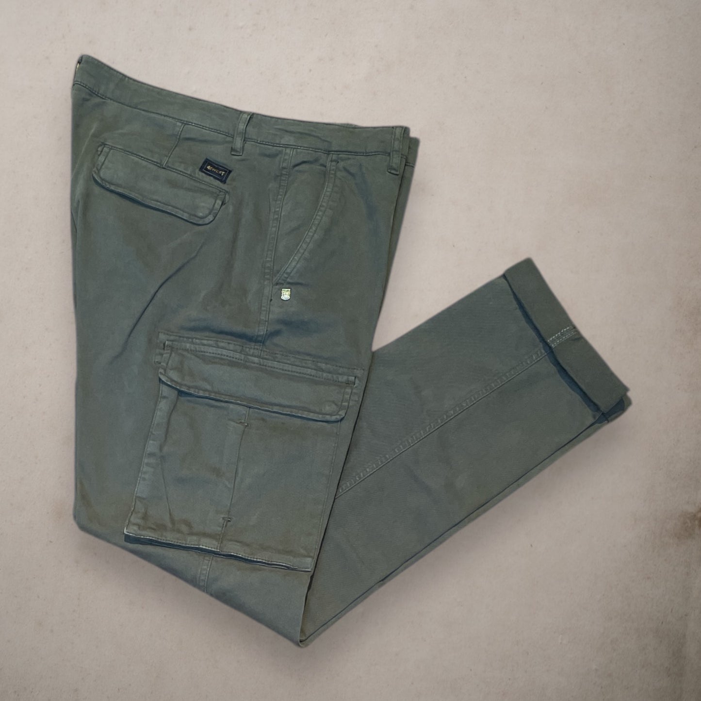 Pants Cargo Military Green