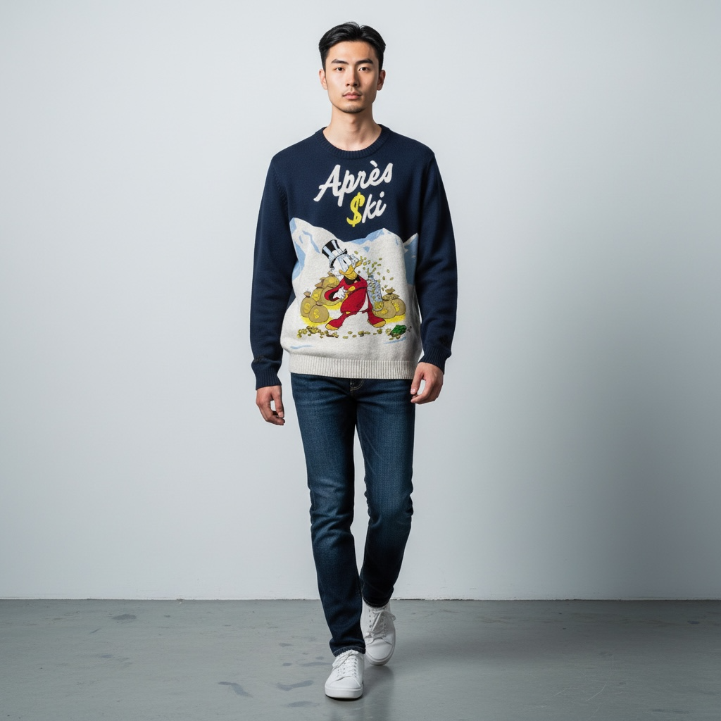 Crewneck Scrooge Apres Money - Vaturi