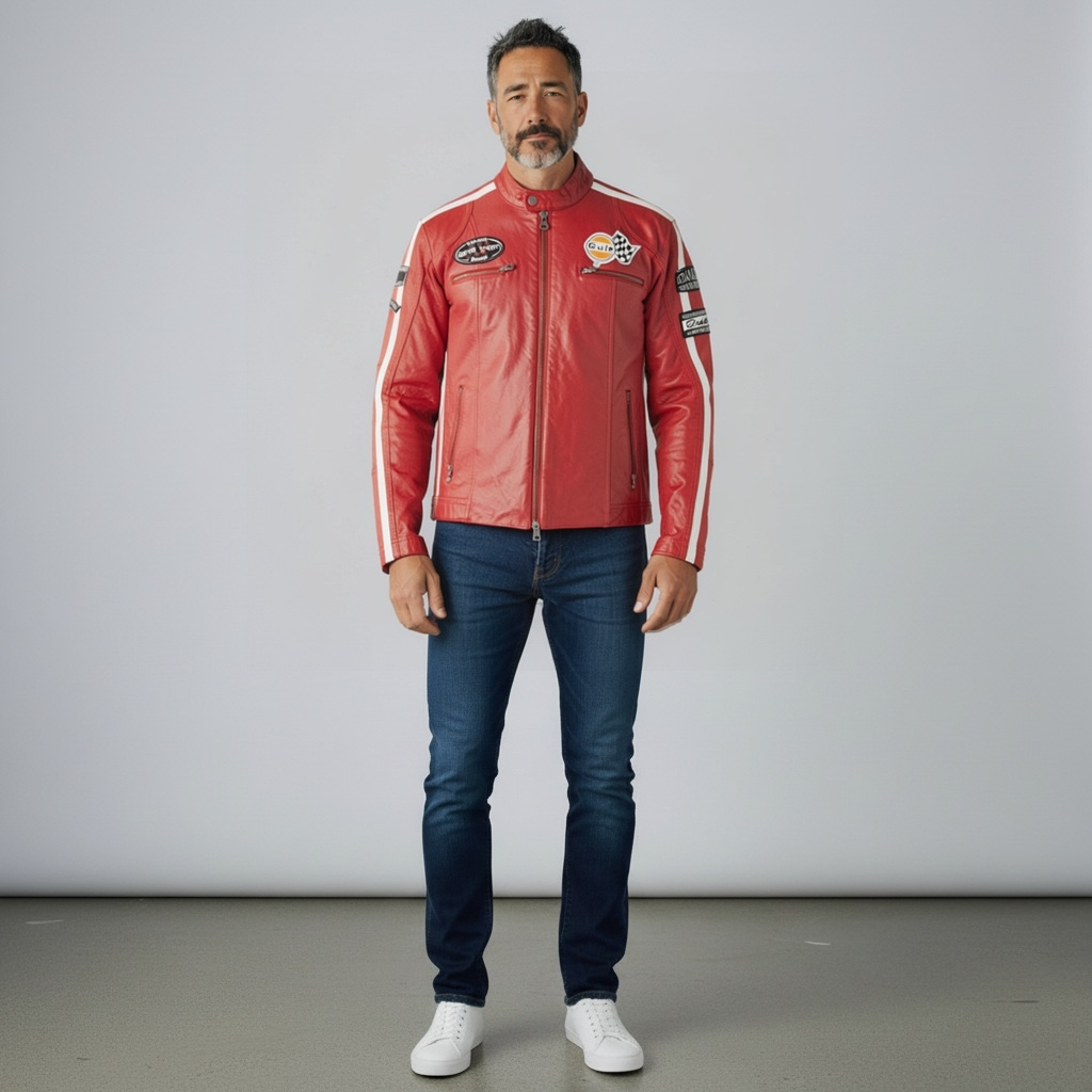 Red Biker