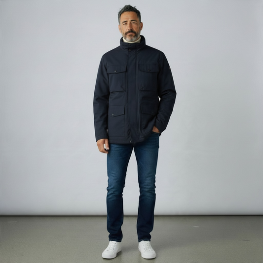 Anzai Field Jacket Navy - Vaturi