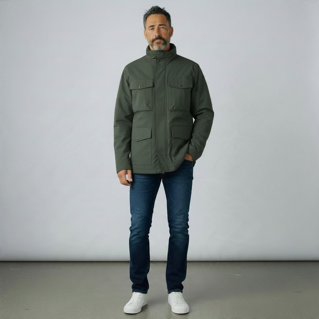 Anzai Field Jacket Green