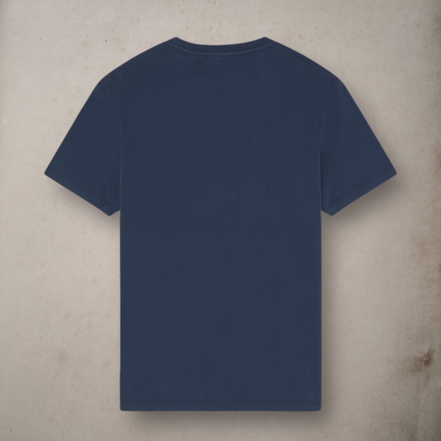 T-Shirt Embroidered Turtle Navy