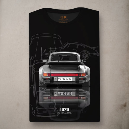 Carrera 930  Back  Techno Turbo Silver 1979