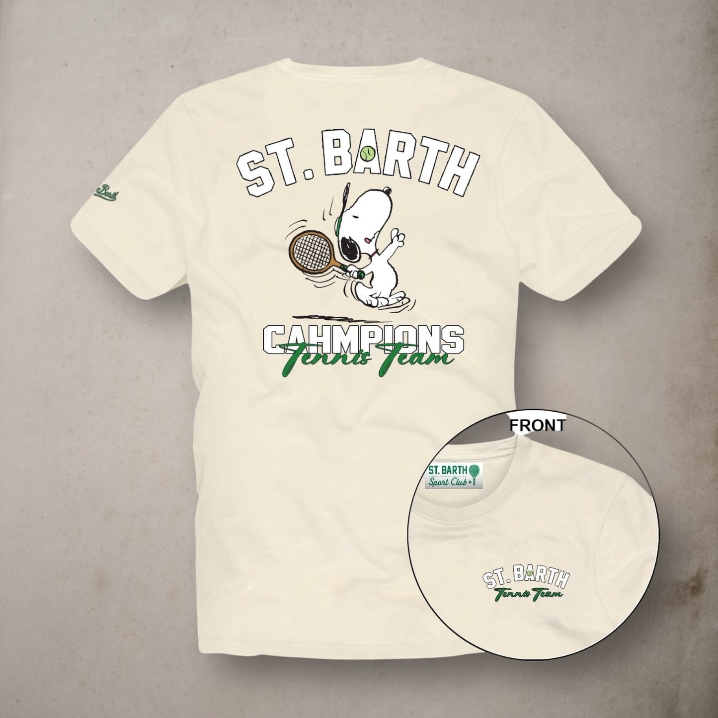 T-shirt Snoopy Tennis Team - Vaturi
