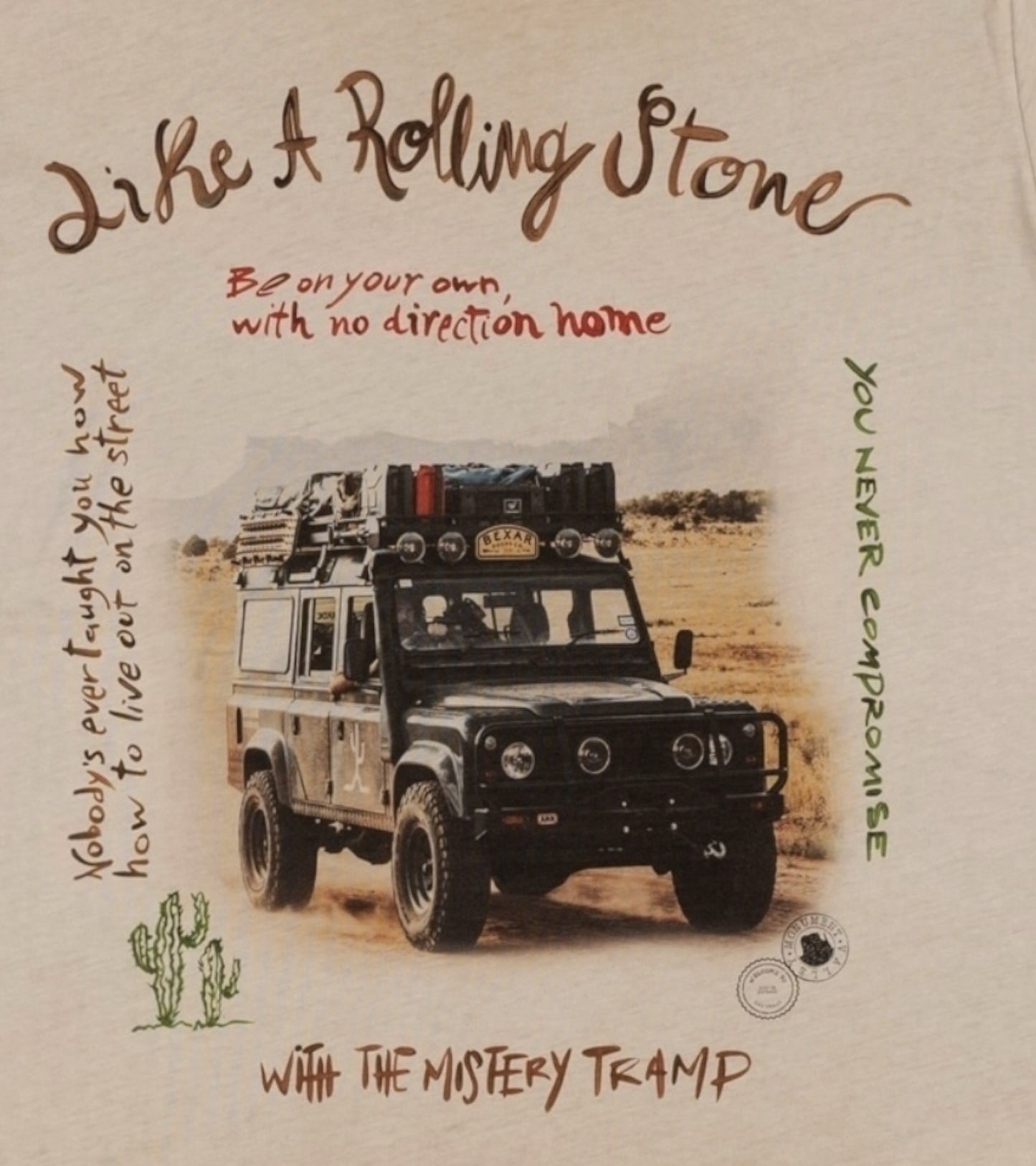 T-shirt Like a Rolling Stone